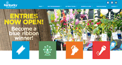 Desktop Screenshot of kystatefair.org